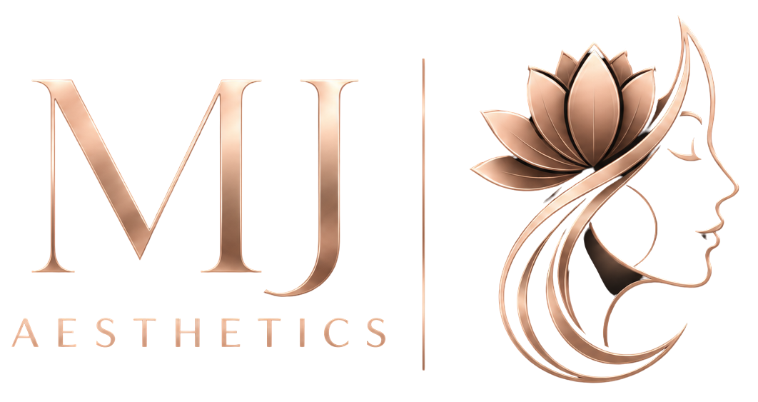 MJ Aesthetics logo — medical aesthetics clinic in North York, Toronto